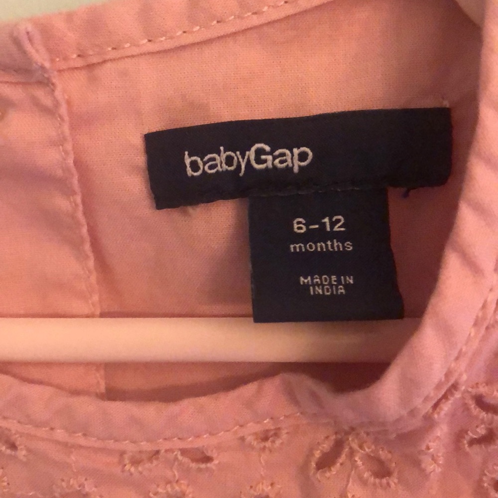 Baby Gap pink girl’s bubble 6-12 mos - Picture 4 of 5